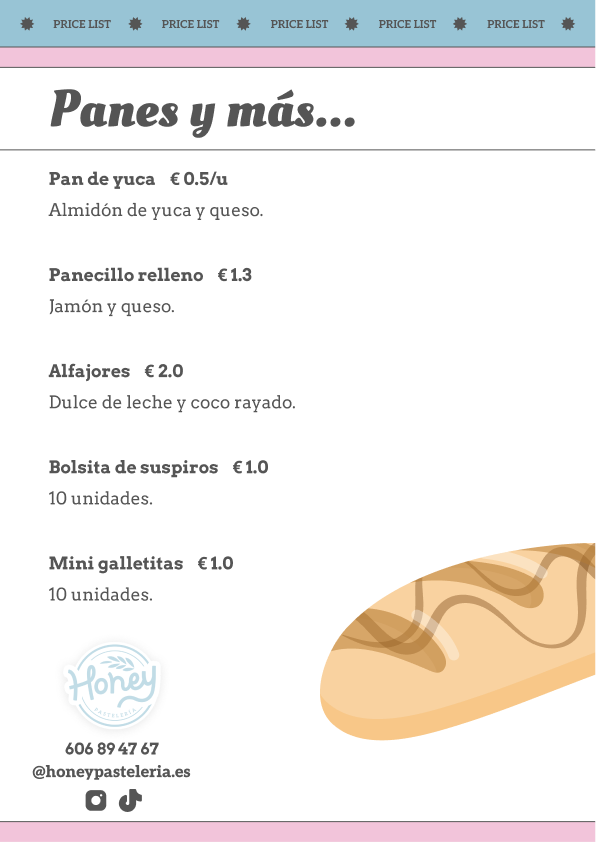 Menú del día