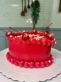 Tarta Corazón Rosa